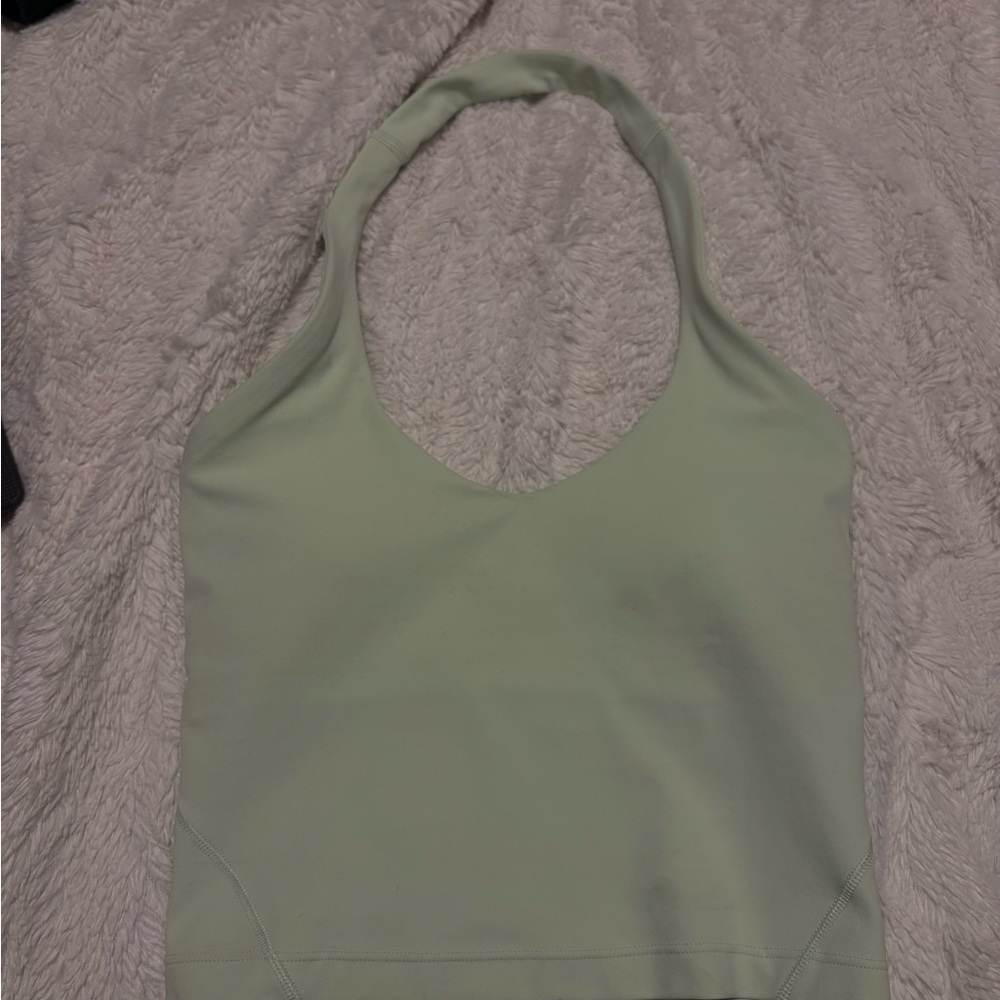 lululemon athletica Light Green Tank Top